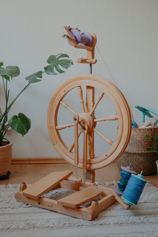 Kromski Sonata Encore set up to spin